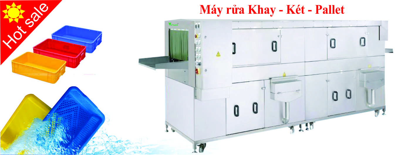 Máy rửa khay 