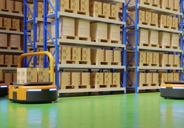 Ứng dụng Robot AGV trong vận chuyển hàng hóa tự động